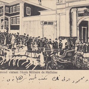 Sultan Mahmud'un Mektebi Tıbbiyeyi Şahaneyi Ziyareti