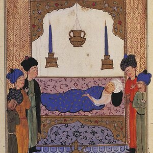 Yavuz Sultan Selim ölüm döşeğinde