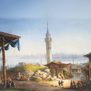 Ressamlara İlham Veren Galata Kulesi