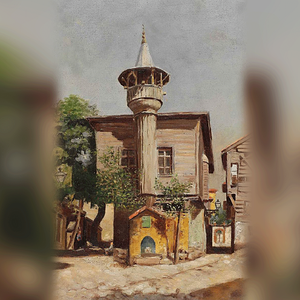 İstanbulda bir Cami ve Çeşme