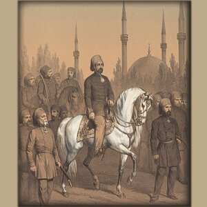 Beyaz Atıyla Sultan Abdülmecid