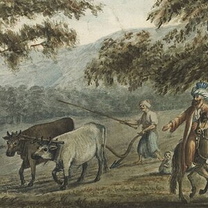 Karmel Dağında Çiftçiler ve Osmanlı Subayı