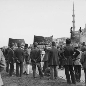 İzmir İşgali Nedeniyle Düzenlenen Sultanahmet Protesto Mitingi