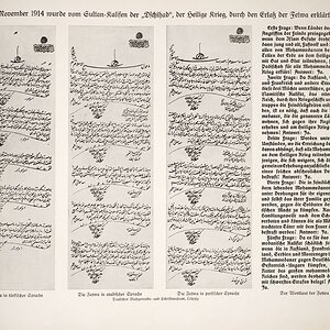 Osmanlıca yazılmış bir metnin Almancaya çevrilmesi