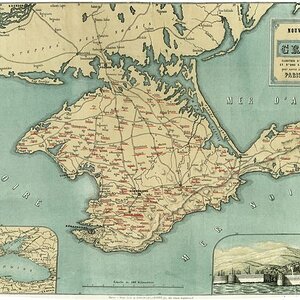 Osmanlı sonrası Kırım haritası