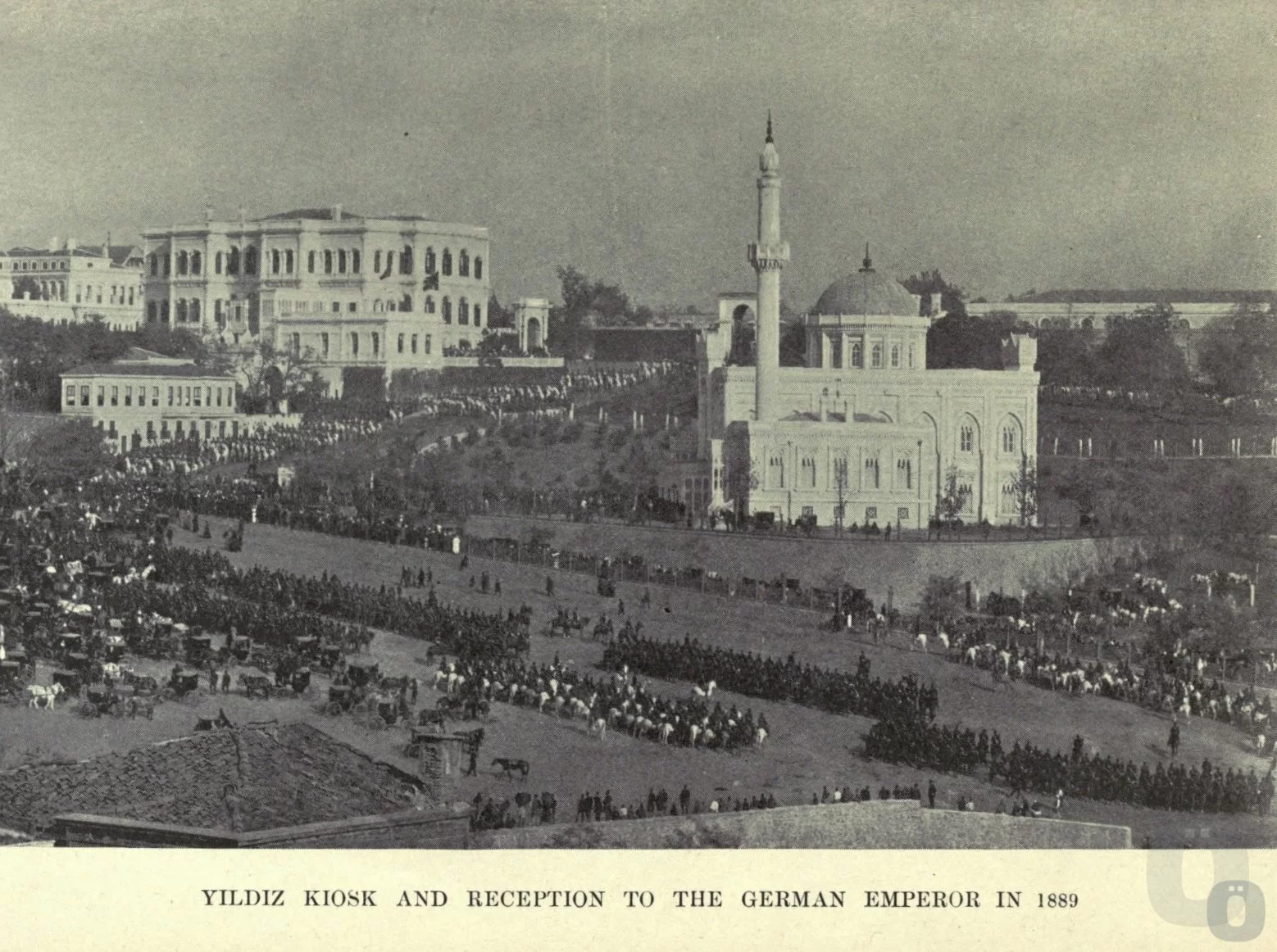 Alman İmparatoru II. Wilhelm'i Karşılama Töreni