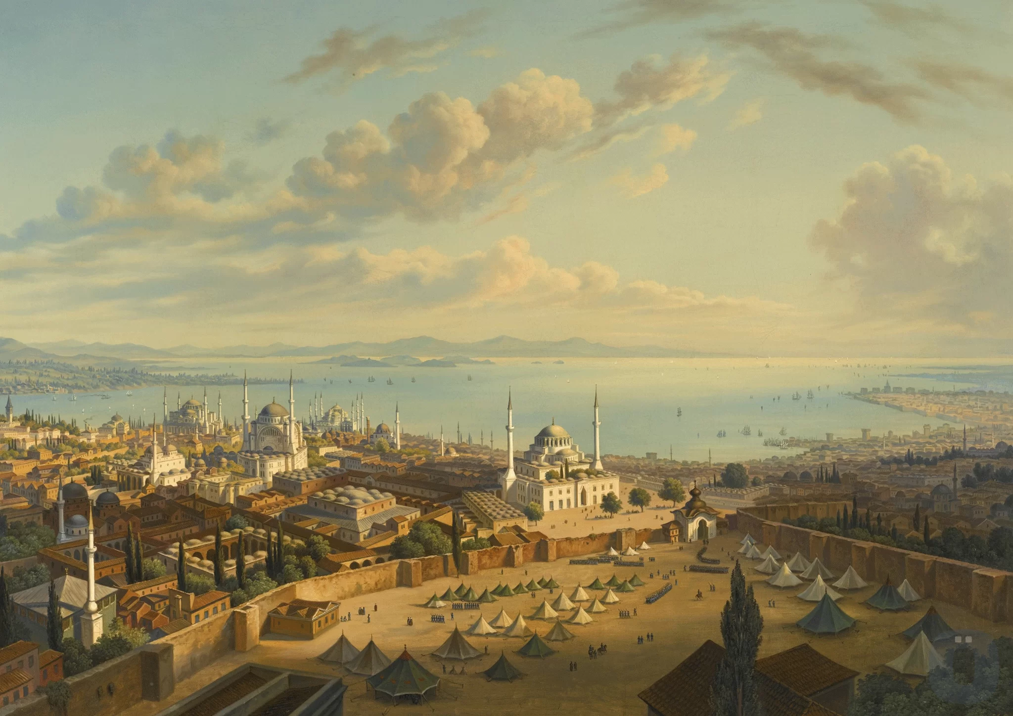 Beyazıt Yangın Kulesinden İstanbul Manzarası
