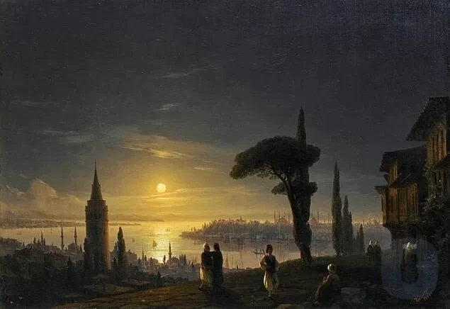 Galata Sırtlarından İstanbul'a Bakış
