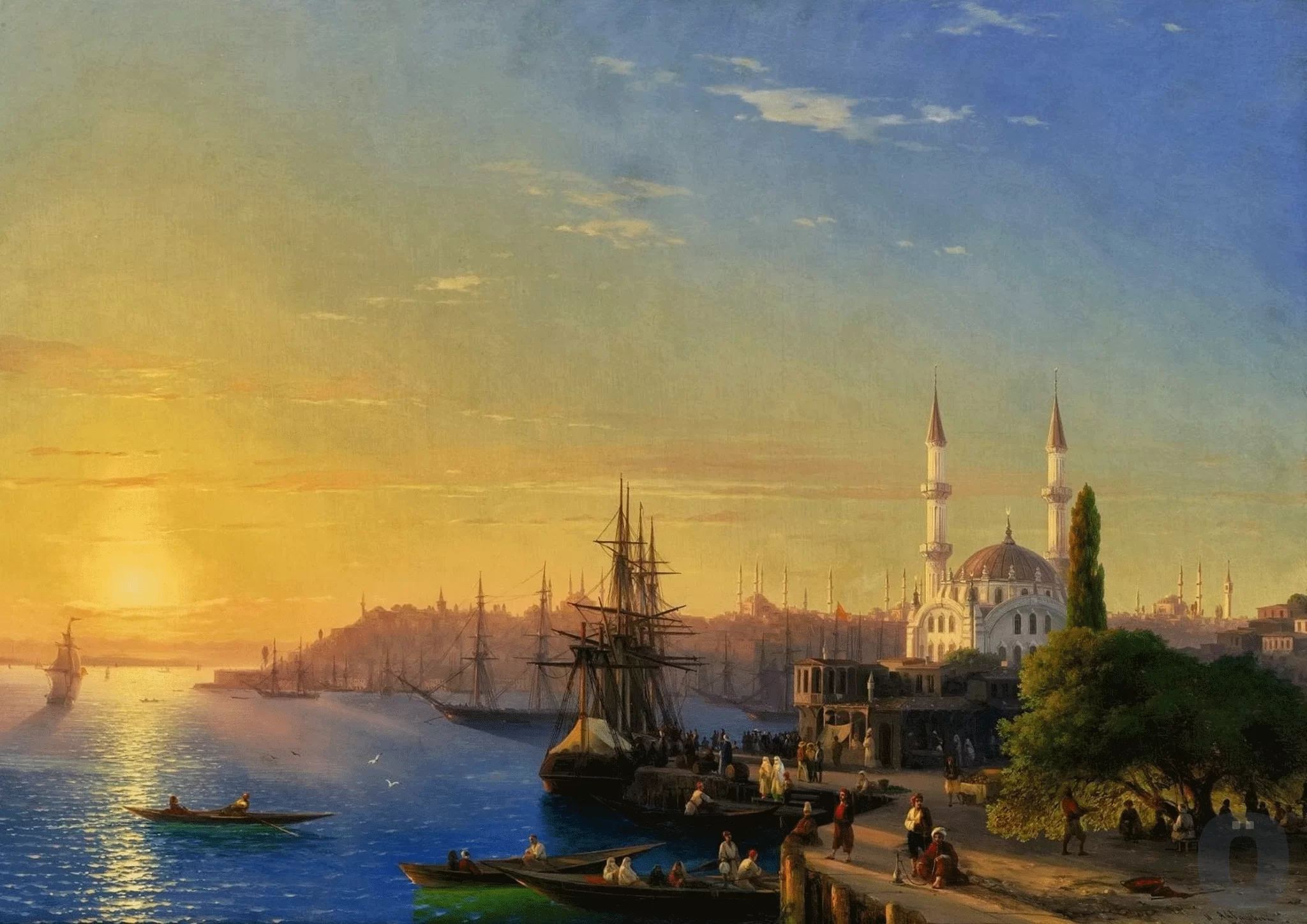 Haliçten Sarayburnuna Bakış